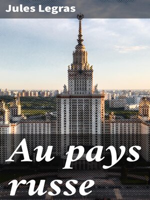 cover image of Au pays russe